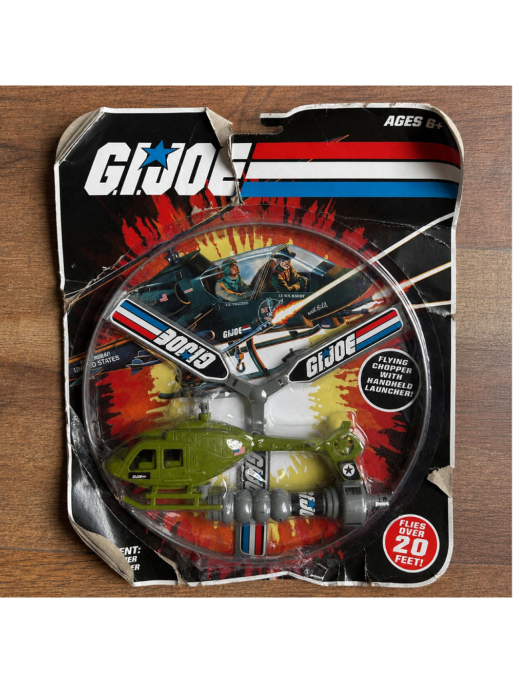 G.I. Joe Flying Chopper Helicopter w/ Handheld Launcher Hasbro 2021 New Sealed